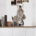 groovy magnets behang dieren zebra