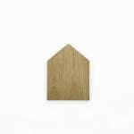 houten snijplank huisje
