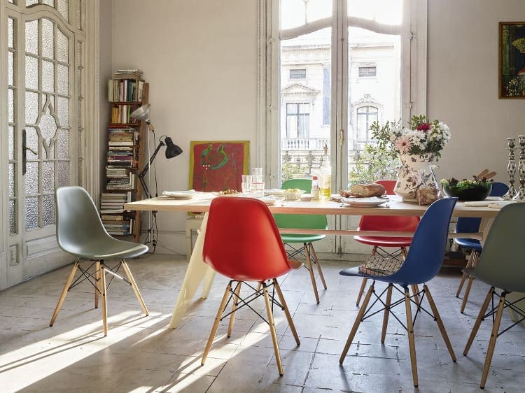 Vitra Eames Plastic Chair Side Chair diverse kleuren