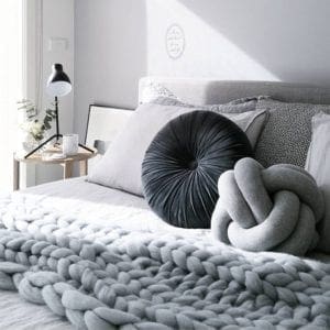 DIY knot pillow / DIY knoopkussen