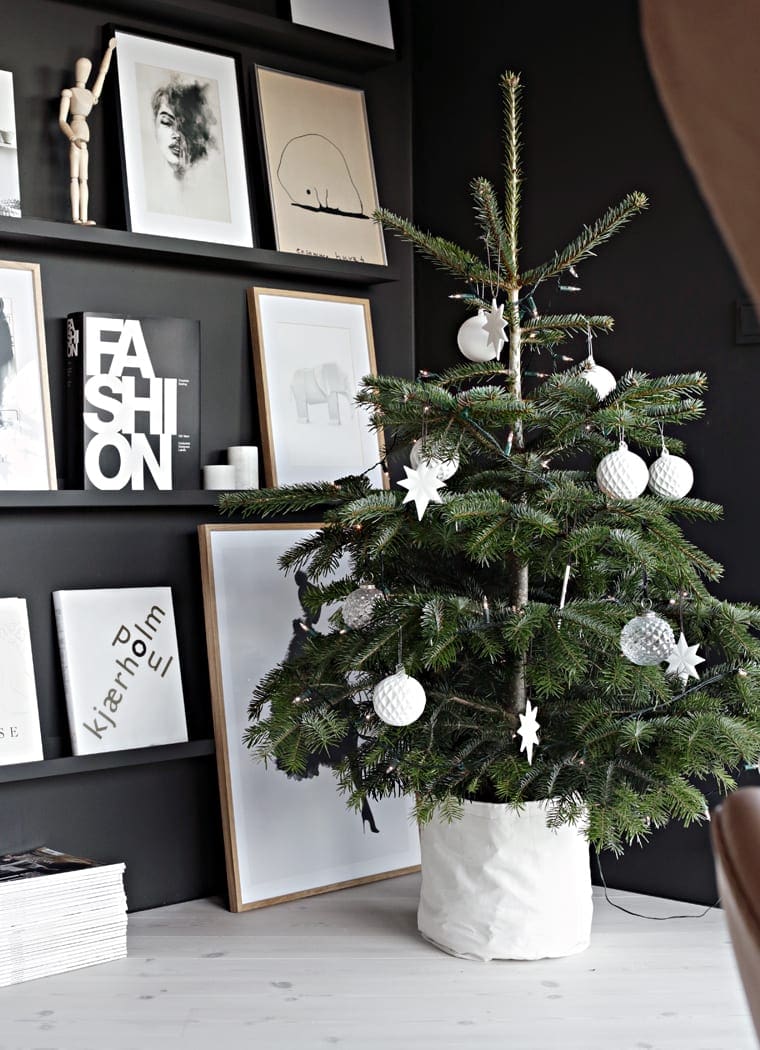 Scandinavische kerstboom