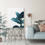 minimalistic poster plant