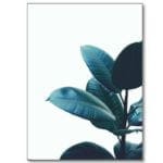 minimalistic poster plant groen