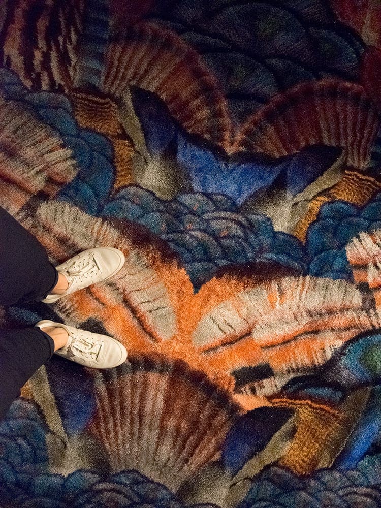 Gekleurd carpet Moooi Milaan 2018