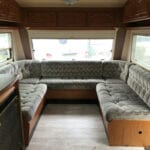 Tabbert Baronesse caravan before make-over