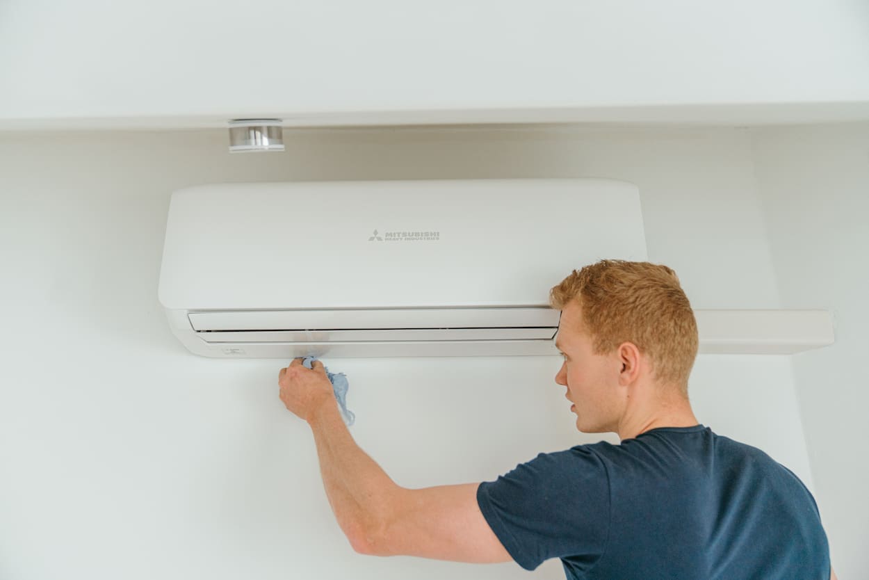 Verwarmen met airco in huis